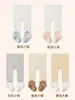 Pantalones de tights para bebé para otoño e invierno, estilo nuevo, algodón peinado, transpirables, leggings infantiles sin costuras, parte inferior amplia, pantalones de una pieza con bloques de color de dibujos animados