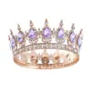 Estilo Europeu Cruzado Barroco Coroa Redonda Liga Cabeça Celebridade da Internet Coroa de Aniversário Coroa de 18 Anos Cerimônia de Maioridade Coroa de Rainha