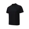 Camiseta Patchwork Manga Curta Estilo Americano para Homens, Marca Tendência de Verão Peso Pesado, Corte Quadrado Amplo, Top Casual Versátil Cor Sólida