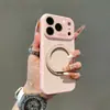 Suporte Giratório 360 Graus Adequado para Apple 17ProMax Alta Aparência 16Pro Luxo Leve 15 Casal 13 Capa de Celular 14