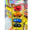 Supermercado Mismo Estilo Aleación Apertura de Puerta Modelo de Coche Set Juguete Autobús Escolar Transfronterizo Amazon Nuevo Producto Venta Caliente