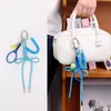 2025 Tendência Verão Série Miu Nova Moda Estilo Ins Pingente de Bolsa Carro Casal Chaveiro Versátil Atacado