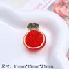 Accesorios de Resina Tónico Vibratorio Juguete Bolsa Sorpresa Explosiones Crema Gel Adornos Estéreo DIY Material para Joyería Fruta Luminosa