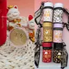 Oro Puro 999 Princesa "Por Favor Hazte Rico" Pequeño Pastel Colgante de Oro - Bolsa Cubo de Dinero Instantáneo Regalo de Promoción de Tienda