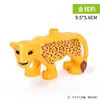 Compatível com Blocos de Montar Modelo Animal de Partículas Grandes Universal 6, Brinquedos de Montagem Infantil das Séries Oceano, Pastagem e Selva, Conjunto de Presente 3