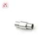 Hebilla de tornillo de acero inoxidable con hebilla de rueda dentada hebilla magnética redonda vintage desgastada hebilla magnética para cuerda de mano hebilla magnética para cuerda de cuero hebilla de cuerda de escamas de dragón