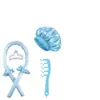 Set de herramientas para rizar: Rizador sin calor con scrunchie, Combinación de gorro para rizos grandes, No daña el cabello, Juego de rizadores transfronterizo