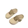 Mules cerrados de plataforma gruesa para mujer que aumentan la altura, nuevo modelo de verano 2026, sandalias de slip-on de alta gama para uso en exteriores