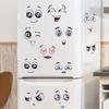 Pegatinas de pared con expresiones sonrientes transfronterizas de Amazon, pegatinas decorativas para habitación, dormitorio, diseño del hogar, pegatinas de pared extraíbles