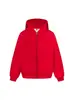 Sudadera con capucha de punto de estilo americano, bordado de letras de colores, para hombre y mujer, nueva tendencia de chaqueta versátil casual holgada de primavera
