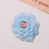 Clip para el cabello, liga para el cabello y accesorios de corsage de tela estilo coreano, artísticos y frescos, rosa, para hacer tú mismo, elegantes de temperamento vintage francés.