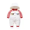 Roupas de Bebê Recém-nascido Inverno Saída Quente Conjunto Acolchoado de Algodão Roupas Espessas Acolchoadas de Algodão para Meninos e Bebês