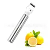 Gadget de Cocina de Acero Inoxidable Pelador Pelador de Limón Naranja Rallador Herramienta de Barra Rallador de Limón