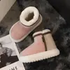 Pantuflas de algodón para mujer, con soporte para el talón, cálidas para el invierno, de felpa, a prueba de frío, antideslizantes, suela gruesa, para parejas, se pueden usar en exteriores, zapatos altos de algodón, botas de nieve