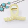 Pin de Color Gelatina de Verano Versátil Creativo DIY Accesorios para el Cabello Accesorios Pinza para la Parte Posterior de la Cabeza Pinza para Cola de Caballo Alta Pinza de Tiburón Z