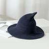 Sombrero Transfronterizo Europeo y Americano de un Panel Nuevo de Otoño e Invierno Sombrero de Punto Fino Sombrero de Pescador Sombrero de Cubeta Divertido para Mujer Sombrero de Bruja
