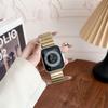 Compatible con la generación 45678910 de Apple Smart Watch, correa de acero magnética para iWatch SE, pulsera de metal.