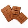 Venta al por mayor de fábrica Moldes de silicona para dulces de chocolate FCM transfronterizos en stock, 8/12/24 rejillas, moldes para pudín