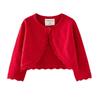 2026 Suéter Cardigan de Punto para Niños Chaqueta Chal Delgado Suéter de Aire Acondicionado para Niñas Cardigan de Princesa Transfronterizo
