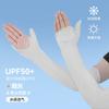 Nuevo de verano seda de hielo sensación fresca ligera protección UV dorso de la mano mangas de hielo casual clásico para mujer mangas de protección solar