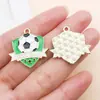 30 Estilos Mixtos de Trofeo de Fútbol de la Copa del Mundo con Goteo de Aceite, Estadio, Camiseta, Colgantes de Aleación, Pendientes DIY, Pulsera, Accesorios de Joyería