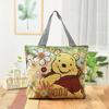 Atacado do Fabricante Bolsa Bordada Mickey Winnie the Pooh Coelho Bolsa de Ombro Portátil Casual para Viagem Grande Capacidade Bolsa Feminina