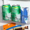 Puerta lateral retráctil para refrigerador, divisor de puerta, estante de almacenamiento lateral interior, estante divisor universal para colocar, divisor de caja colgante