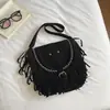 2026 Nuevo Bolso Cruzado Bohemio con Borlas, Bolso Silla Estilo Vaquero Occidental Étnico Vintage, Bolso de Hombro, Bolso de Axila