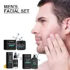 Set Facial para Hombre East Moon Hidratante y Nutritivo para la Piel del Rostro Limpieza Suave y Set de Cuidado de la Piel Nutritivo