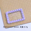 Plato de Galletas Transparente Juguete de Comida Dibujos Animados Hecho a Mano Accesorios para Joyería DIY Accesorios de Pegamento de Crema Resina Pequeños Accesorios Materiales