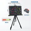 Pizarra Táctica de Fútbol, Pizarra Magnética para Entrenador, Disponible en Múltiples Especificaciones, Suministros Portátiles para Entrenamiento y Enseñanza