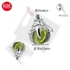 Pendientes de Titanio F136 Garra de Dragón Incrustados con Perlas de Circonita Fabricante Transfronterizo Cuerpo de Aleación de Titanio G23 Joyería para Perforación de Oreja Clavos para Cartílago de la Oreja