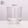 Copos de Vidro Transparente para Velas com Fundo Espesso para Venda no Atacado pelo Fabricante, Porta-Velas de Vidro para Aromaterapia Caseira, Porta-Velas para Quarto, Enfeites de Fragrância