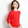 Suéter de Cuello Redondo para Mujer, Suéter de Punto Pulóver para Otoño e Invierno, Prenda Base para Mujer, Suéter Transfronterizo, Top de Punto, Camisa Base