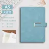 Caja de regalo de cuaderno de negocios A5, taza térmica personalizada y set de bolígrafos, recuerdo corporativo con logo impreso, cuaderno personalizado