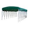 Toldo Extensible, Cobertizo para Almacén Exterior, Cobertizo Industrial, Carpa para Puesto de Comida Nocturna, Carpa para Actividades, Cochera, Toldo Retráctil, Protección Solar y contra la Lluvia