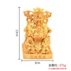 Ornamento de Liga de Metal Direto da Fábrica do Deus da Riqueza para Adoração em Casa, Decoração de Mesa para Atração de Riqueza, Presente de Abertura de Negócios