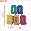 En stock Toalla de Letras de Doble Capa Bordado Parche de Insignia Bordada Pegatina de Tela Accesorios para Ropa Accesorios Suministro Directo de Fábrica