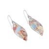 Amazon Fashion Pendientes de Ojo de Caballo Caliente de Piedra Shoushan Piedra del Emperador Joyería de Moda Europea y Americana Pendientes al por Mayor