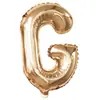Versão Americana Tamanho Slim Letras Maiúsculas do Alfabeto Inglês Decorativas Az Balão de Folha de Alumínio Decorativo de Letra Az 16 polegadas Aniversário