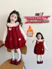 Vestidos de Niña Otoño Invierno 2026 Nuevos Elegantes Vestidos de Princesa Forrados de Polar para Niños Vestido para el Primer Cumpleaños de Bebé Atuendo de Año Nuevo