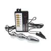 Plug Anal Metálico Bipolar de Descarga Eléctrica con Línea Inserción Recta Plug Anal Vaginal Crisantemo Posterior Masturbación Herramienta Sexual Orgasmo Adulto