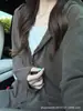 Sudadera con capucha suave y cómoda para mujer, nuevo estilo otoño 2026, corte holgado, adelgazante, estilo relajado y casual, top de manga larga cepillado