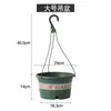 Maceta Colgante Maceta Colgante Gruesa de Plástico Maceta de Flores para Jardinería Maceta Colgante Maceta Colgante Maceta Verde Suculenta para Rosas Maceta Colgante
