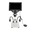 Nuevo Modelo G1200 Hd Microscopio de Pantalla Grande de 7 Pulgadas Microscopio Digital 1200X para Reparación e Inspección, Disponible para Dropshipping
