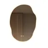 Amazon Comercio Exterior Transfronterizo Papa Forma Irregular Espejo Inteligente Espejo de Maquillaje LED Tocador de Dormitorio Espejo de Baño Montado en Pared con Luz