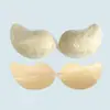 Cubrepezones de encaje sin costuras finos transfronterizos forma de mango pegatinas sexy para el pecho realzan levantan lencería strapless para vestido de novia