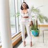 Roupas Femininas Europeias e Americanas Amazon Primavera e Verão Calças Casuais de Cintura Alta Calças de Terno Slim Fit Emagrecedoras Calças Femininas Outono Calças Profissionais
