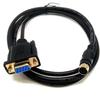 Línea de conexión DB9 hembra a MD8 macho Línea serial RS232 Línea de comunicación de pantalla táctil Línea de datos PLC Línea de descarga programación