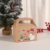 Caja Navidad Fiesta Cumpleaños Banquete de Bodas Caja de Dulces Caja de Regalo de Acompañamiento Festivo Panadería Pan Pastel